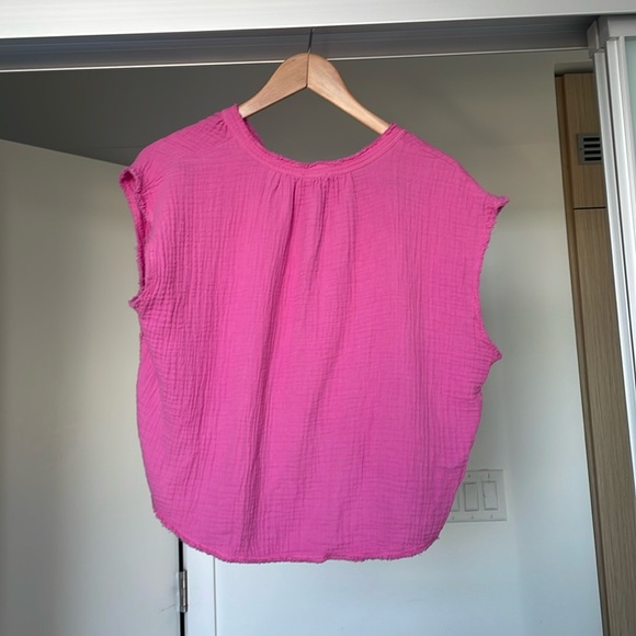 Aerie Pool To Party Cropped Shirt - Picture 3 of 6